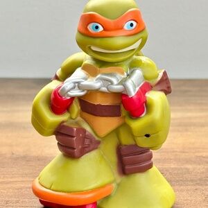 Teenage Mutant Ninja Turtles Michelangelo Half Shell Hero Bath Toy Figure 2014